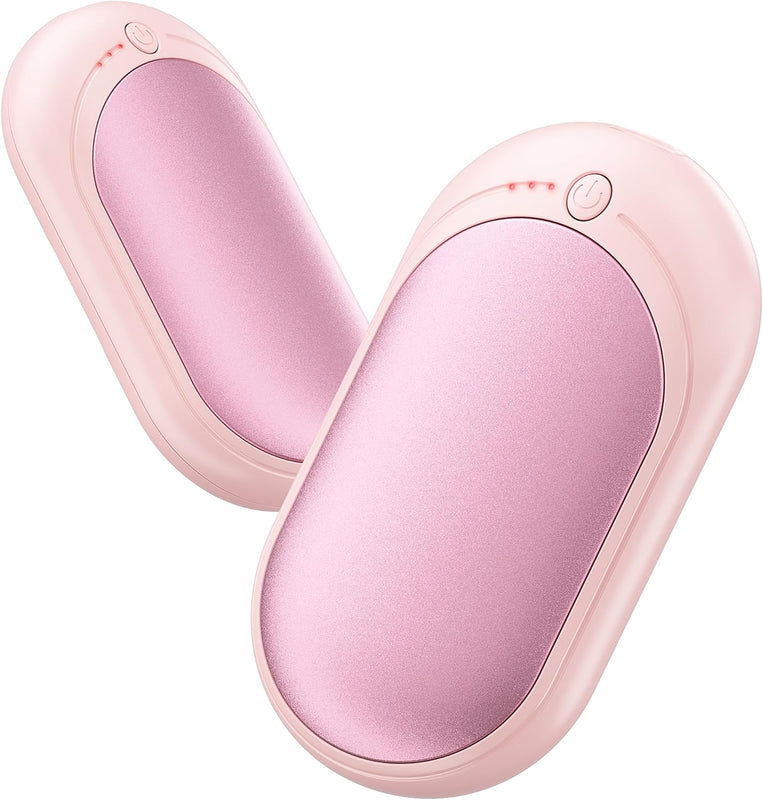 XTao 2-in-1 rechargeable had warmer in light pink color. For warming up and hot compressing. Rechargeable, sustainable, and portable.