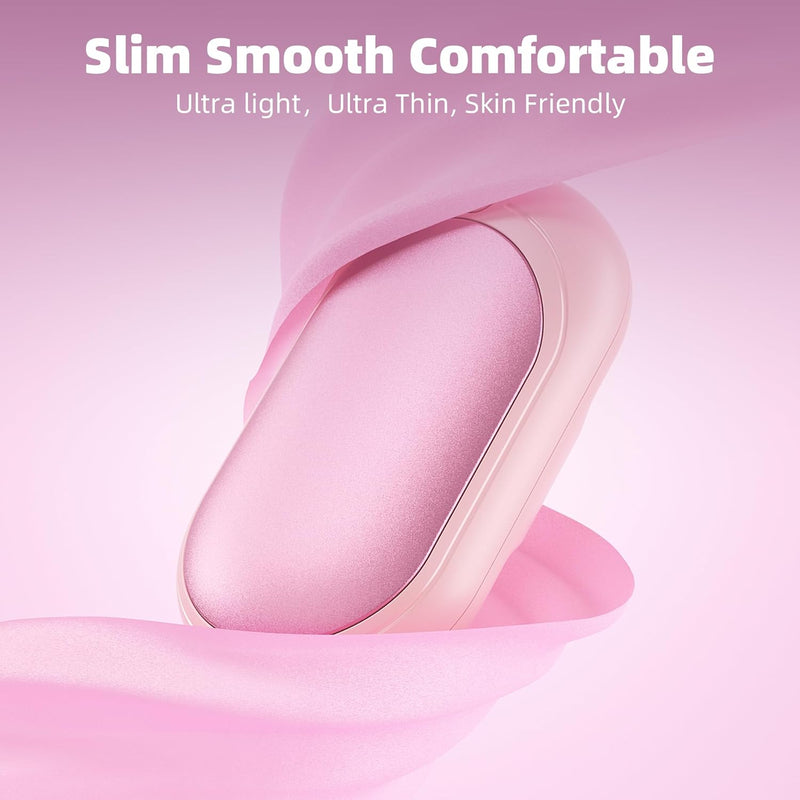 XTao 2-in-1 rechargeable had warmer in light pink color. For warming up and hot compressing. Rechargeable, sustainable, and portable.