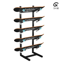 Xtao Foldable Skateboard Wall Mount, Space-saving, Easy to Store, Suitable for Small Spaces.